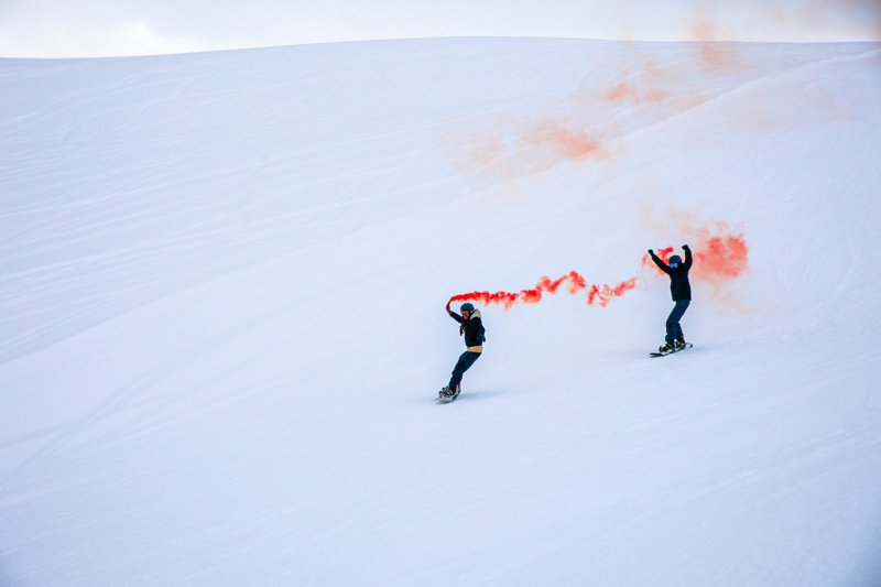 Théo & Jérémie - Snowboard : Le Corbier 2024